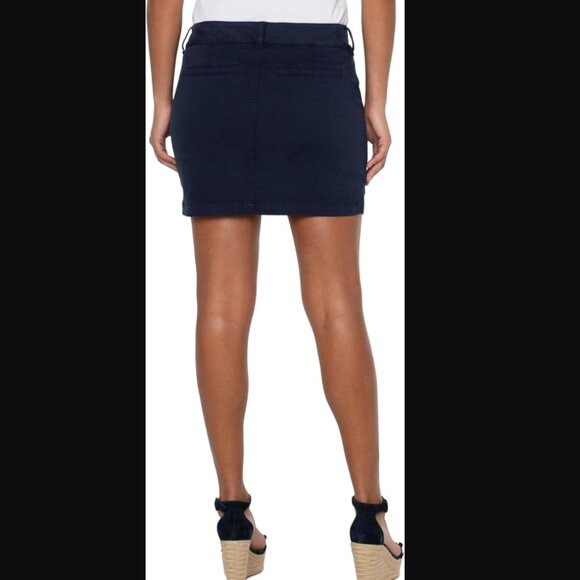 Liverpool Utility Skort - Federal Navy - 8 - Picture 2 of 10